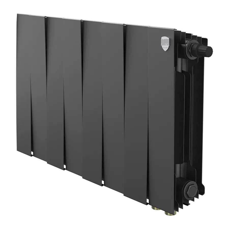 Радиатор биметаллический Royal Thermo PianoForte 300 Белый VL80 - 8 секц.