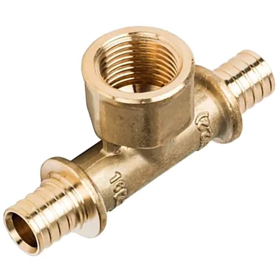 Тройник аксиальный Royal Thermo Ritable ВР, латунь, 20x1/2"x20, N, RITABLE