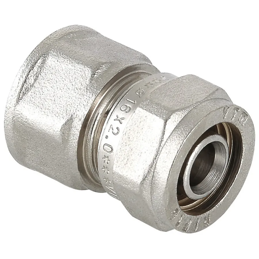 Муфта обжимная с ВР 16*3/4" внутренняя резьба (Valtec) VTm.302