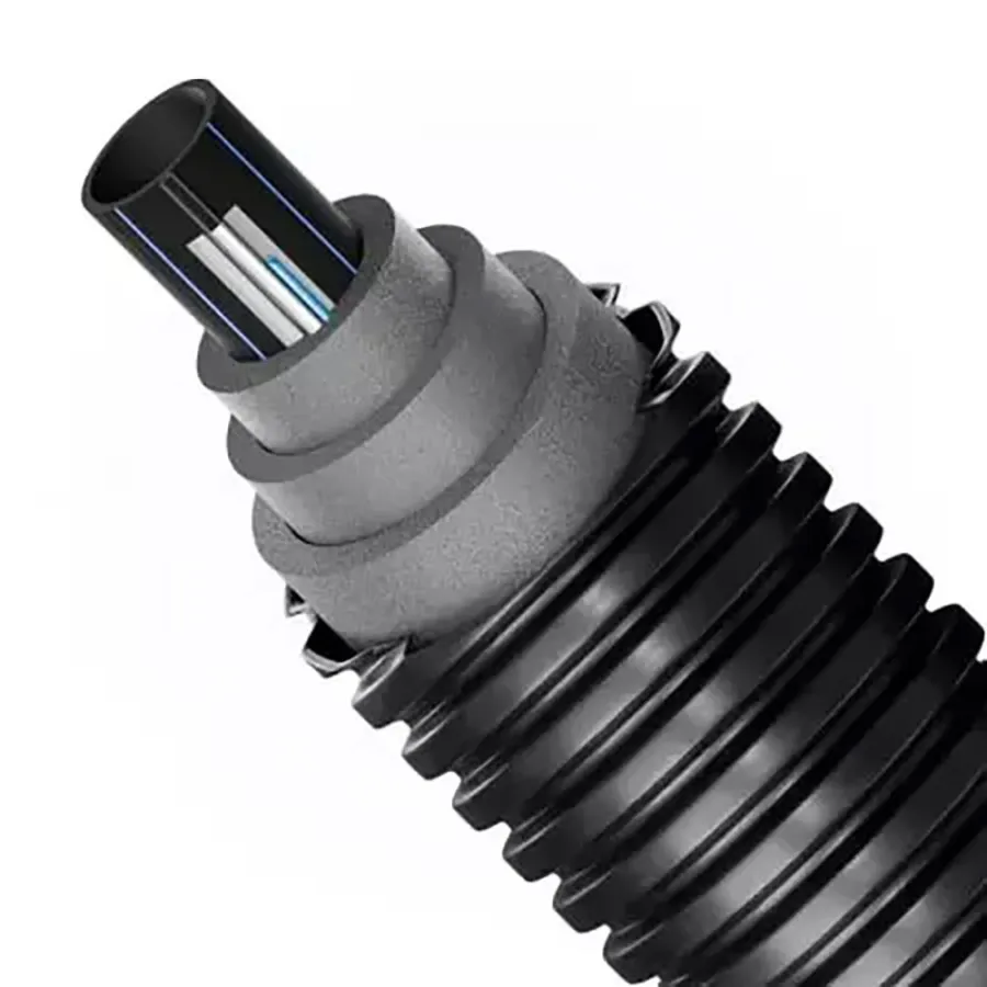 Труба Usystems Supra Plus с греющим кабелем 10Вт/м 40x3,7/140 (150)