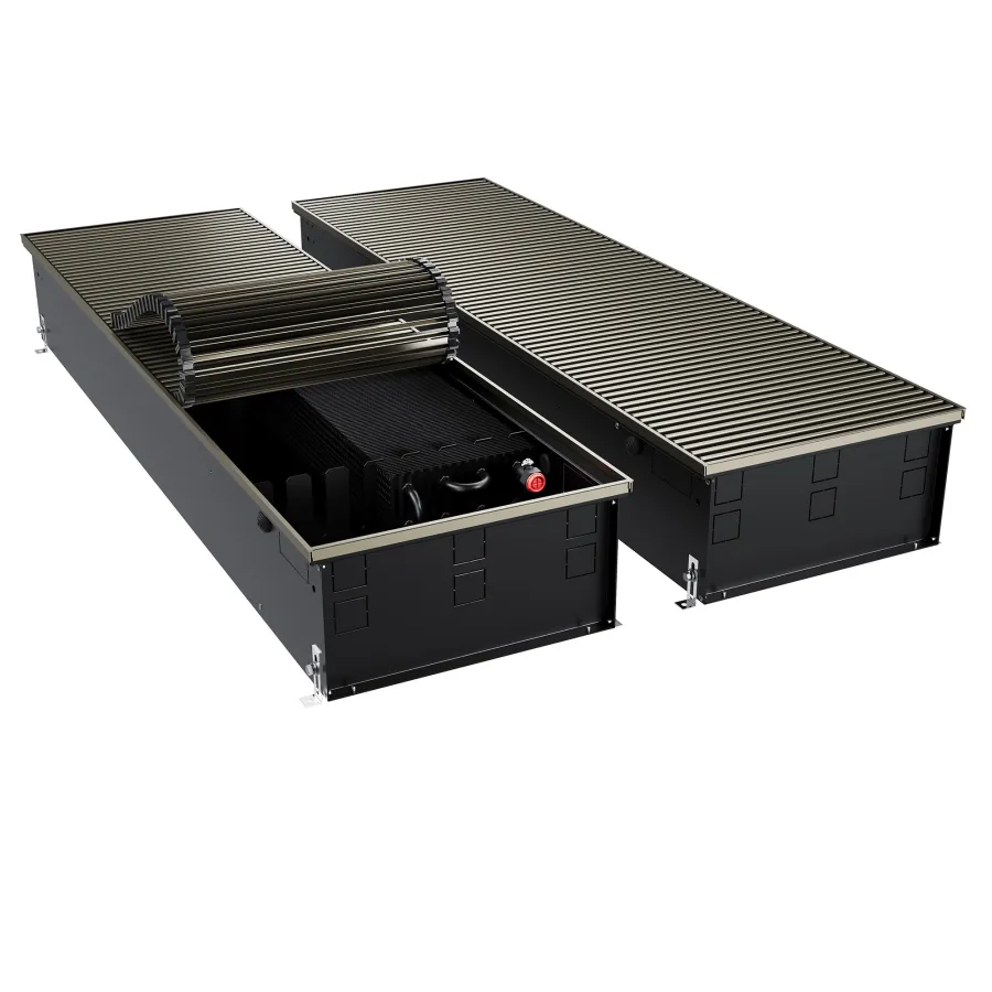 Конвектор внутрипольный Royal Thermo ATRIUM TURBO-190/400/2400-DG-U-DB