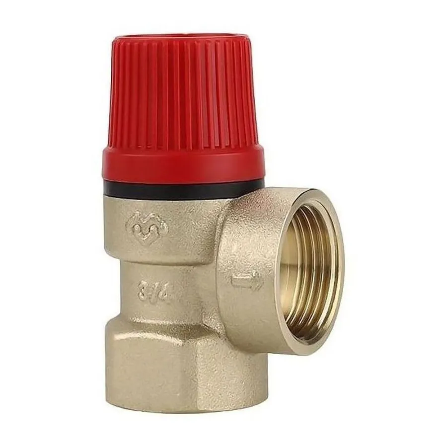 Клапан предохранительный VARMEGA VMSV01-G004060 1/2", ВР-ВР, 6 бар, мембранный