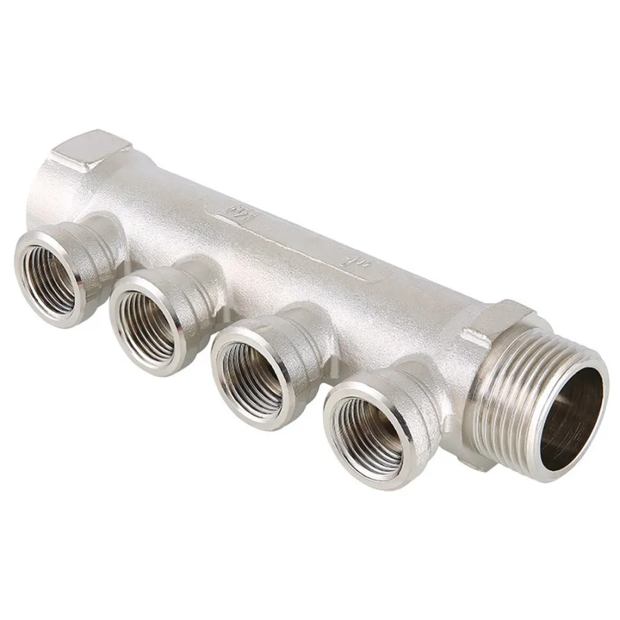 Коллектор внутренняя резьба 3 выхода 1" * 1/2" (VTc.550.N) (Valtec)