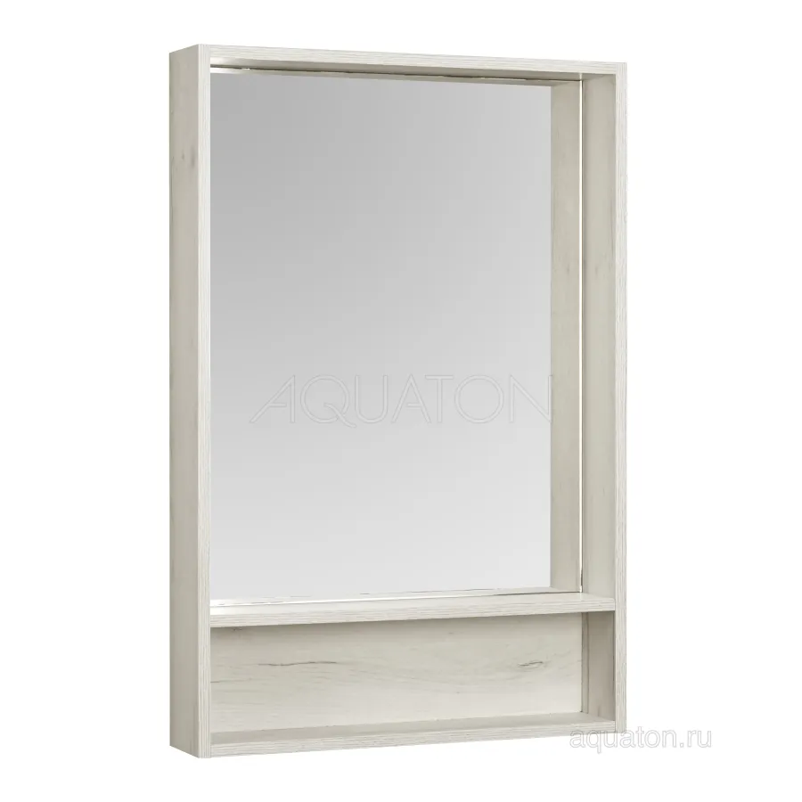 Зеркало-шкаф AQUATON Флай 60 дуб крафт (1A237602FA860)