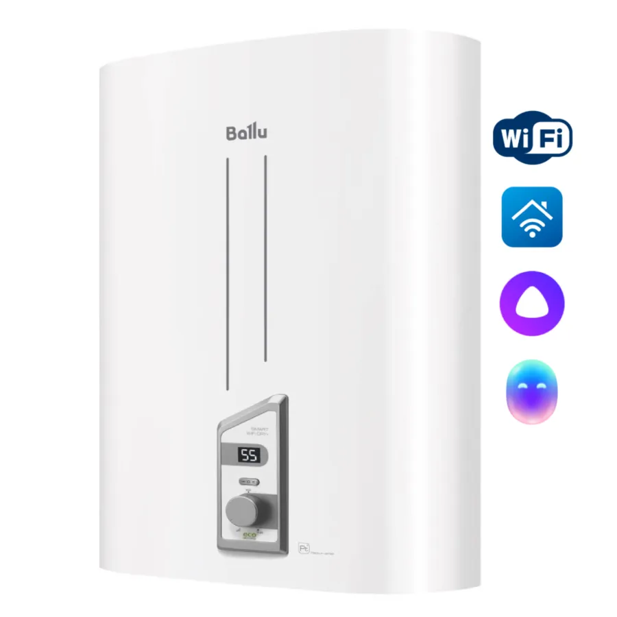 Водонагреватель Ballu BWH/S 30 Smart WiFi DRY+