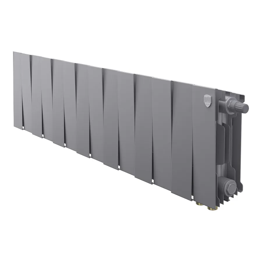 Радиатор биметаллический Royal Thermo PianoForte 200 Серебристый VR80- 14 секц.