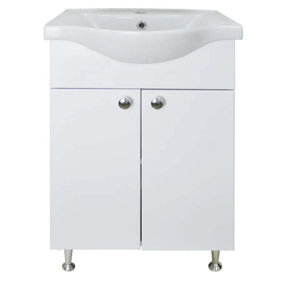 Комплект Тумба Моника New 65 (660х830х450) с раковиной (арт. 7065) Basic 65 (CS00071367)