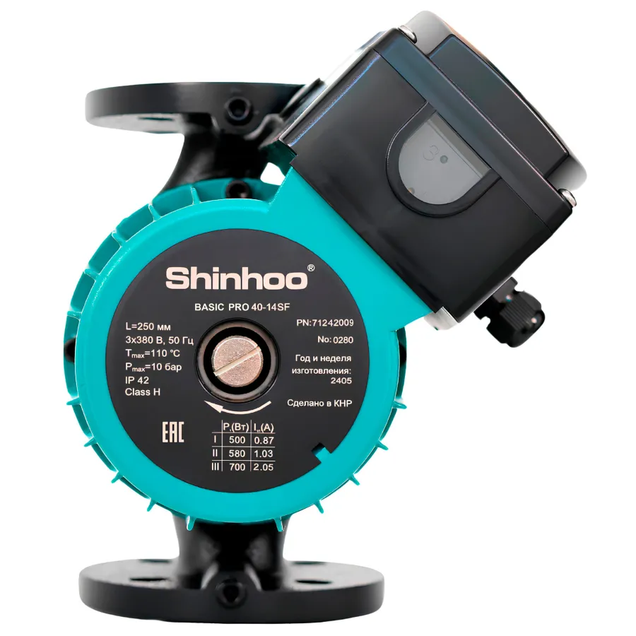 Насос циркуляционный Shinhoo BASIC PRO 40-14SF (1х230В)