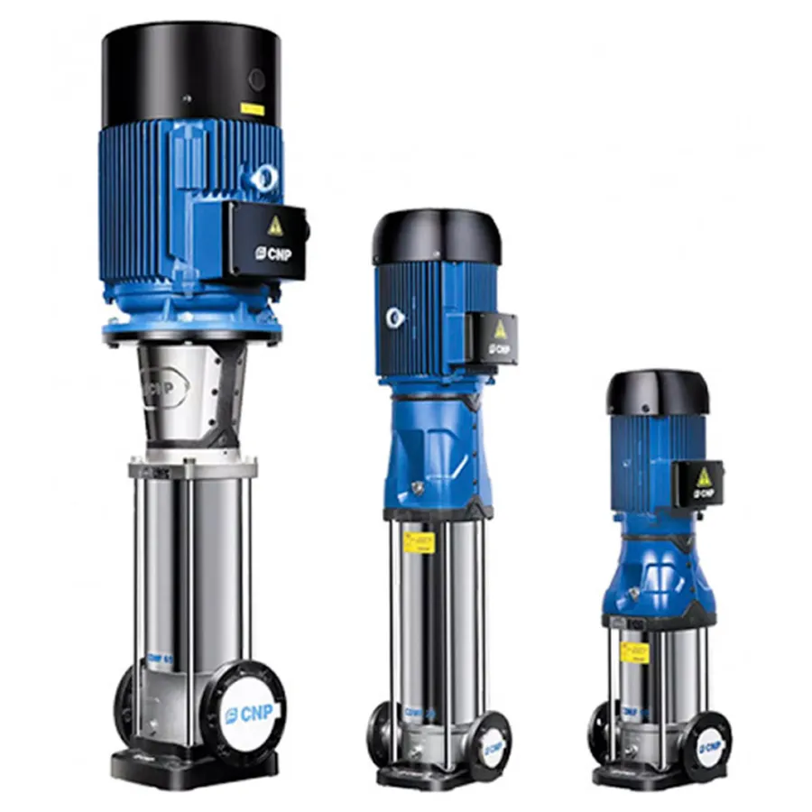 Насос вертикал.многоступ. CNP CDM3-26, 3 кВт, станд. фланец, 3х220В/3х380В, 50 Гц, чугун, 120 С