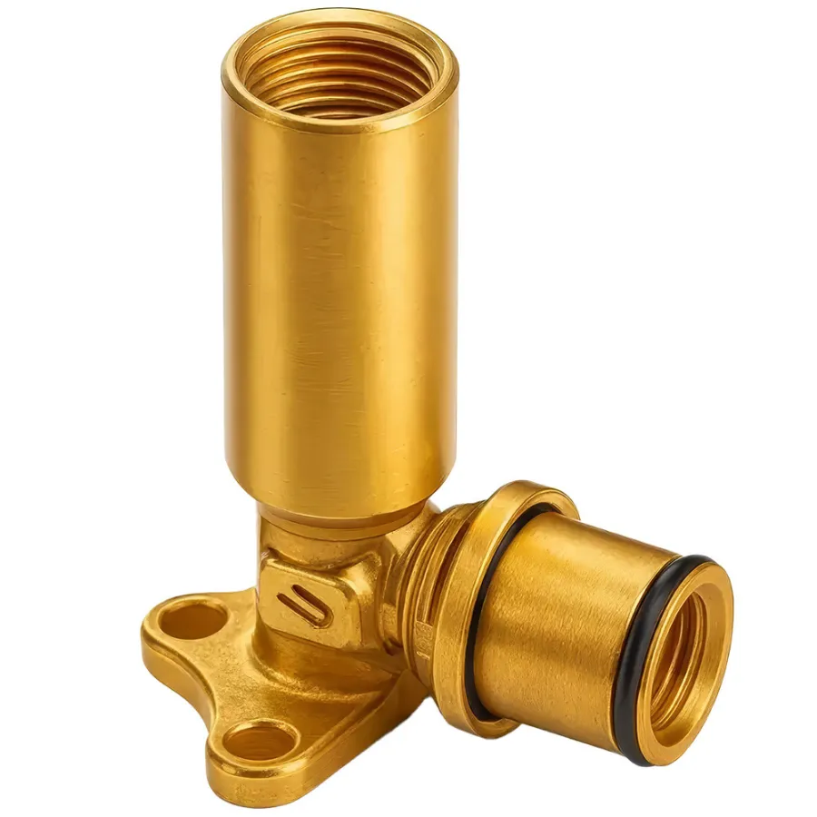 Водорозетка пресс для металлопластиковых труб Usystems MLC Plus под планку XXL 16-Rp1/2"ВР L-82мм