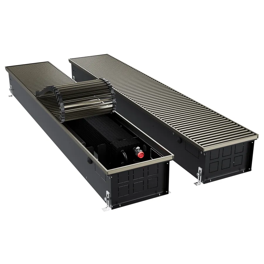 Конвектор внутрипольный Royal Thermo ATRIUM TURBO-150/250/1000-DG-U-DB