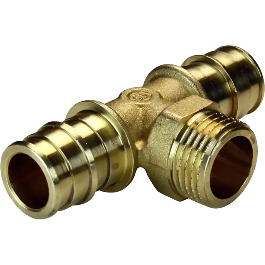 Тройник Giacomini GX НР 20x1/2"Mx20, GX153Y034