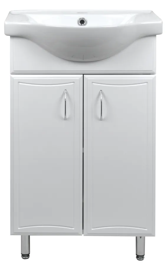 Комплект Тумба Коралл 50 с раковиной Basic 50 (Турция)