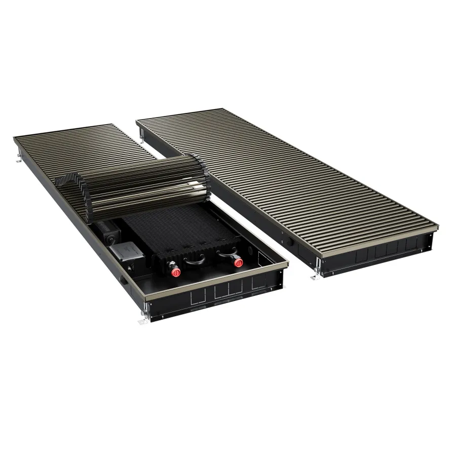 Конвектор внутрипольный Royal Thermo ATRIUM TURBO-80/400/2500-DG-U-LB