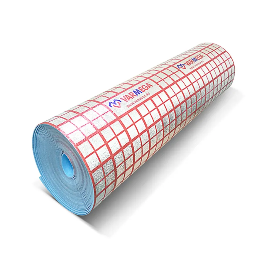 Подложка VARMEGA для теплого пола, материал комбинир. 0,3х120х25 VM35101 рулон_30м2