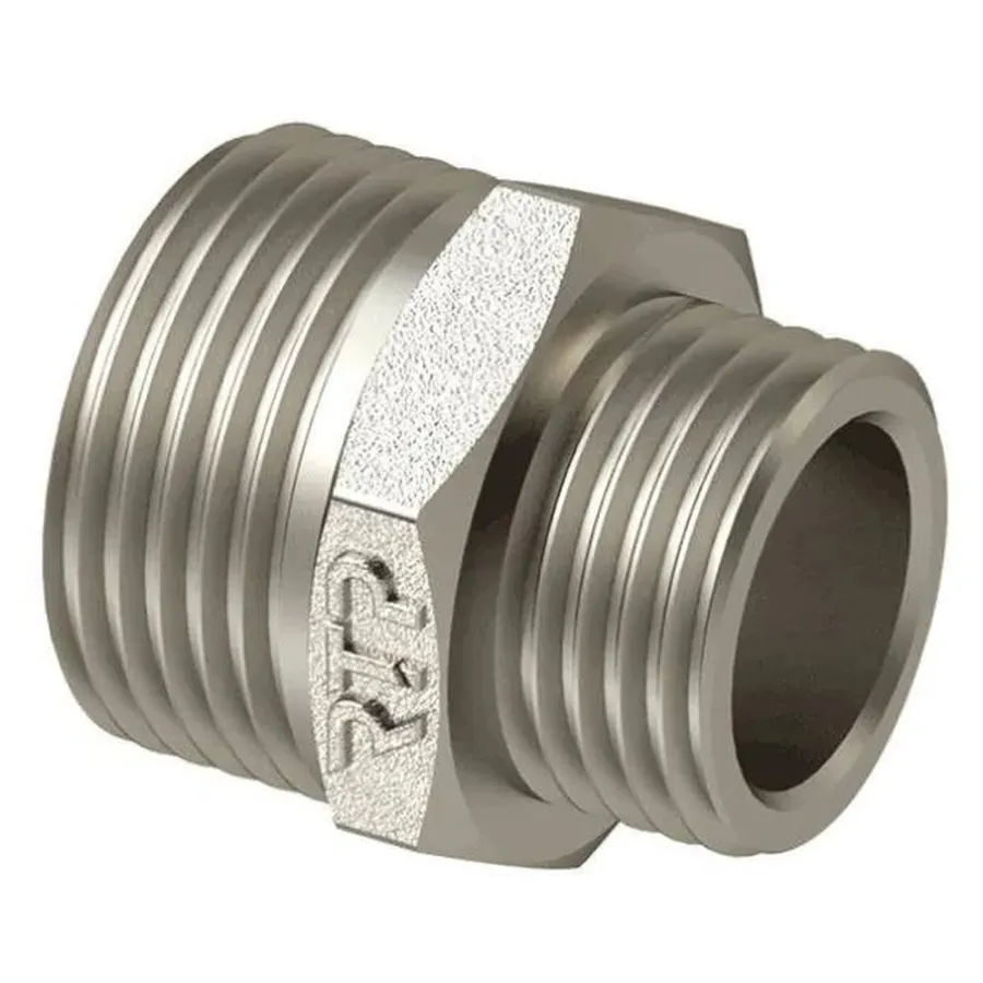 Ниппель-переходник НН наружная резьба 1 1/4"х 1/2" (25110) уп 10 шт