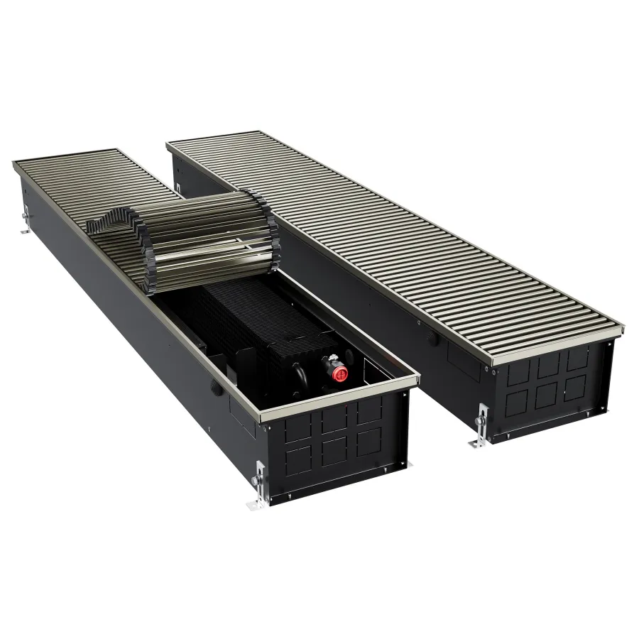 Конвектор внутрипольный Royal Thermo ATRIUM TURBO-150/250/1800-DG-U-LB