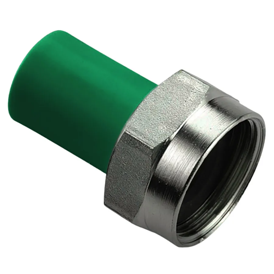 Бурт с накидной гайкой AntiFire D32-1 1/4" Green 034001