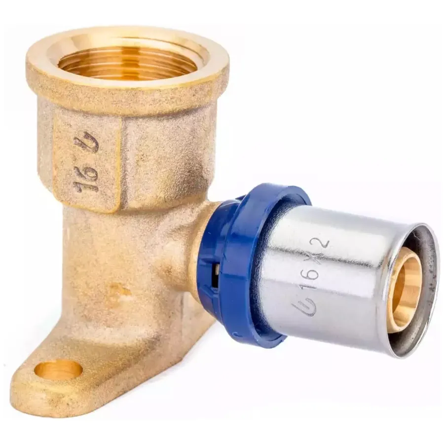 Водорозетка пресс для металлопластиковых труб Usystems MLC Plus 20-Rp1/2"ВР