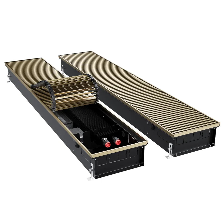 Конвектор внутрипольный Royal Thermo ATRIUM TURBO-110/250/1300-DG-U-AU