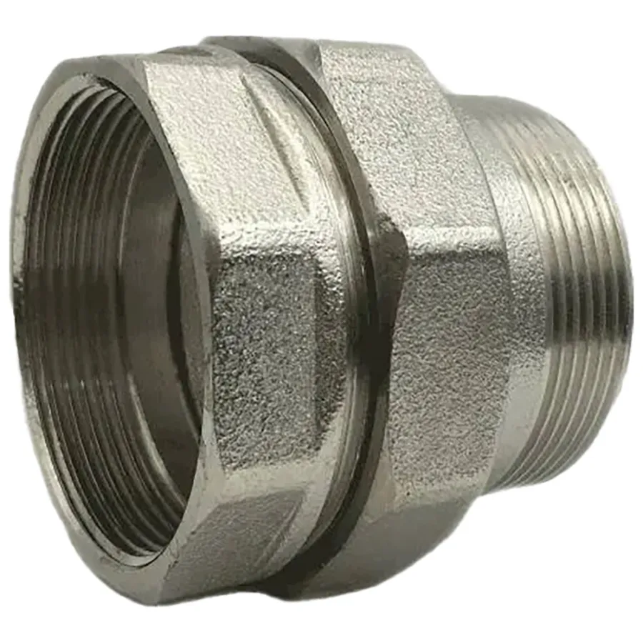 Соединитель SantechSystems лат "американка" Ду20 м/р никель