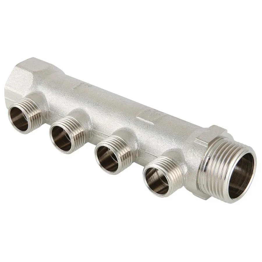 Коллектор наружная резьба 2 выхода 1" * 1/2" (VTc.500.N) (Valtec)