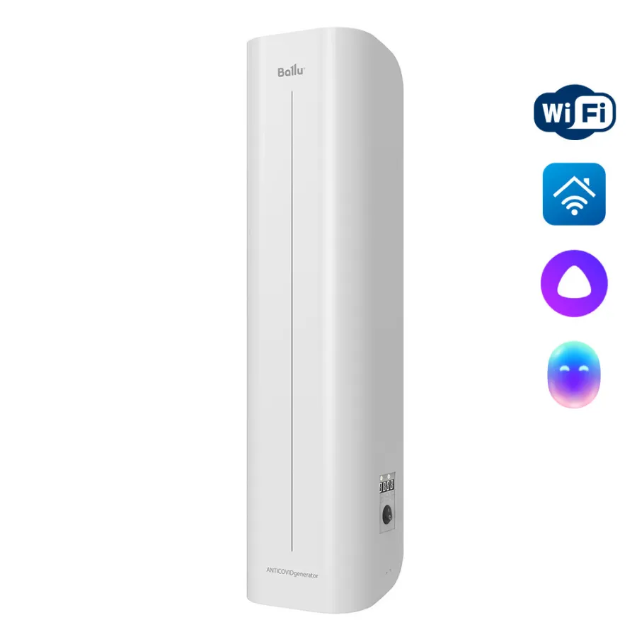 Рециркулятор-обеззараживатель медицинский Ballu DRU-60D WiFi ANTICOVIDgenerator, white