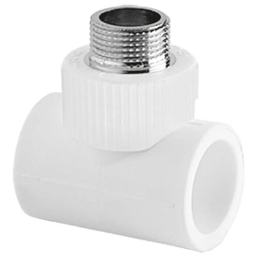 Тройник TEBO бел. PP-R комб. 32х1" НР (10/40), арт. 030040510