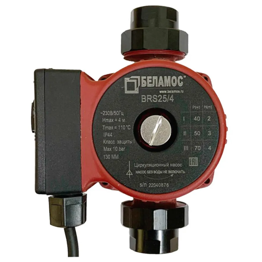 Насос BELAMOS циркуляционный BRS25/6G (130мм)