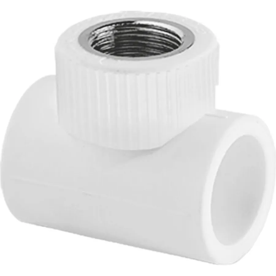 Тройник TEBO бел. PP-R комб. 32х1/2" ВР (10/70), арт. 030043306