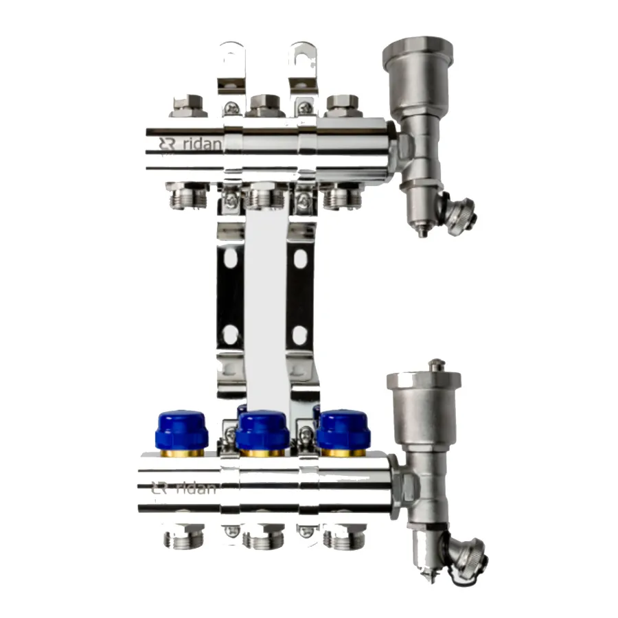 Комплект коллекторов РИДАН FHF-10R set коллектор+кроншт+торц.секция