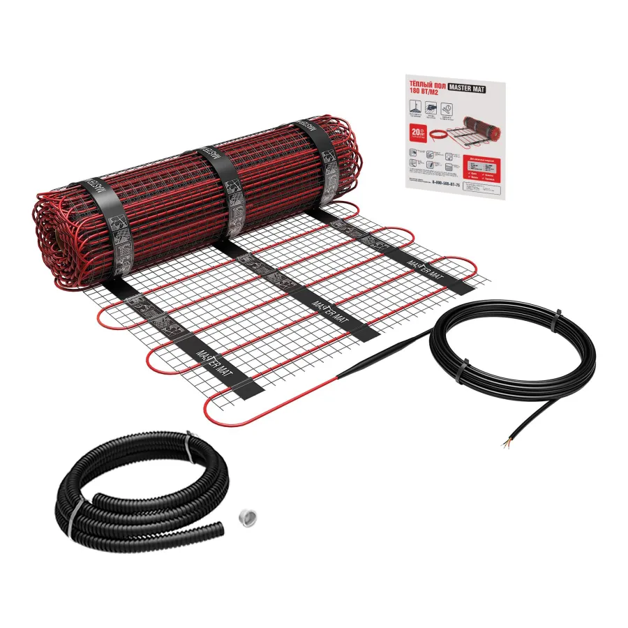 Мат AC ELECTRIC AC MM 2-180-0,5 (комплект теплого пола)