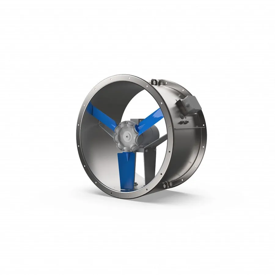 Вентилятор осевой ЗВ ВО 21-12 №4 1-Е 0,75 кВт 3000 об/мин на ногах с сеткой защитной