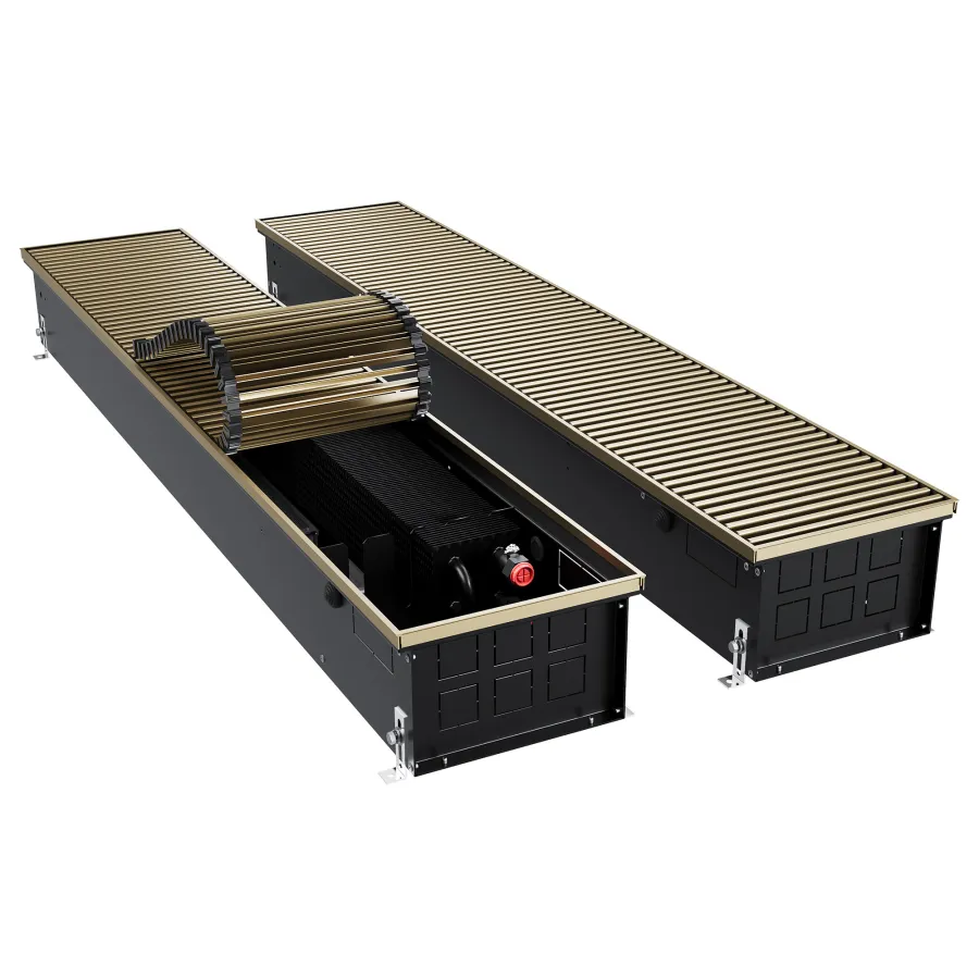 Конвектор внутрипольный Royal Thermo ATRIUM TURBO-150/250/2500-DG-U-AU