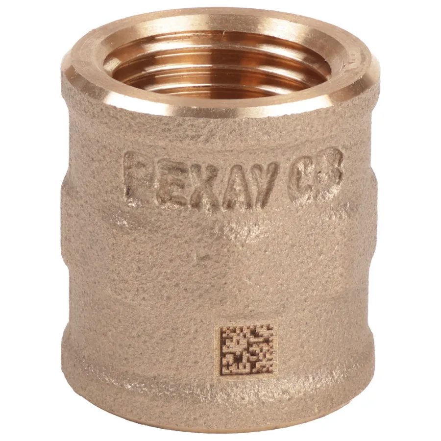 Муфта бронзовая РЕХАУ AURLINE Rp1/2", RX+