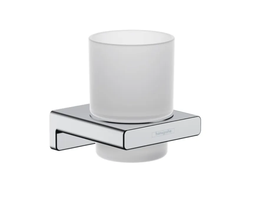 Cтакан Hansgrohe AddStoris, хром (41749000)
