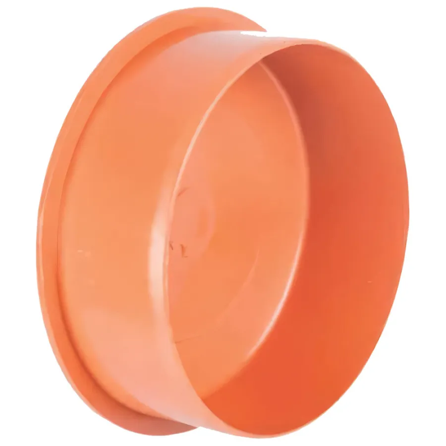 Заглушка ХЕМКОР НПВХ (PVC-U) SN4 растурбная 200