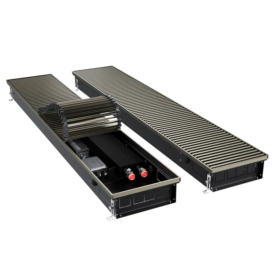 Конвектор внутрипольный Royal Thermo ATRIUM TURBO-90/250/1500-DG-U-DB