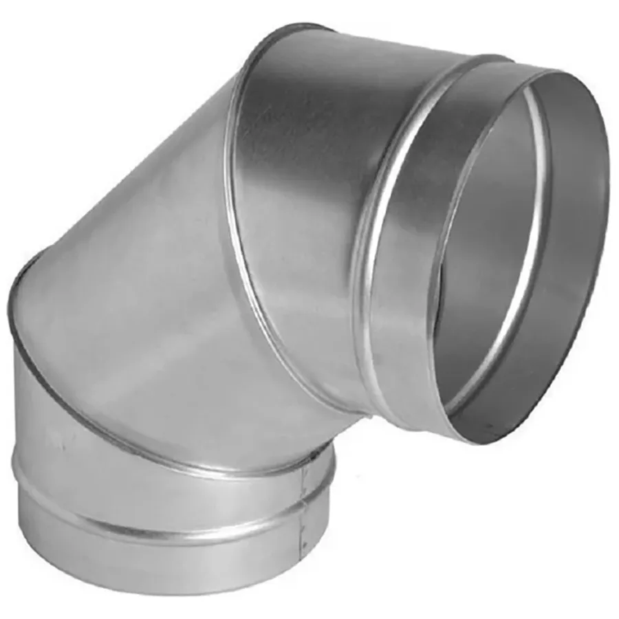 Отвод круглого сечения оц. 0,50 Ф250-90-250
