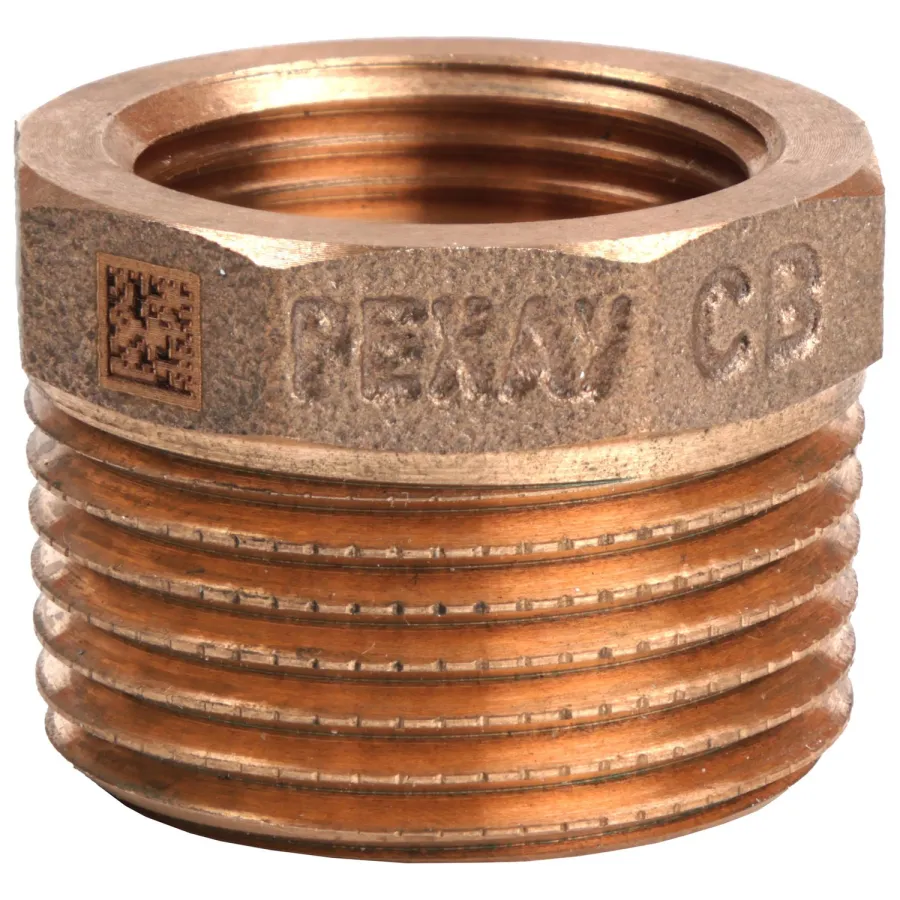 Футорка бронзовая РЕХАУ AURLINE редукционная R1" x Rp3/4", RX+