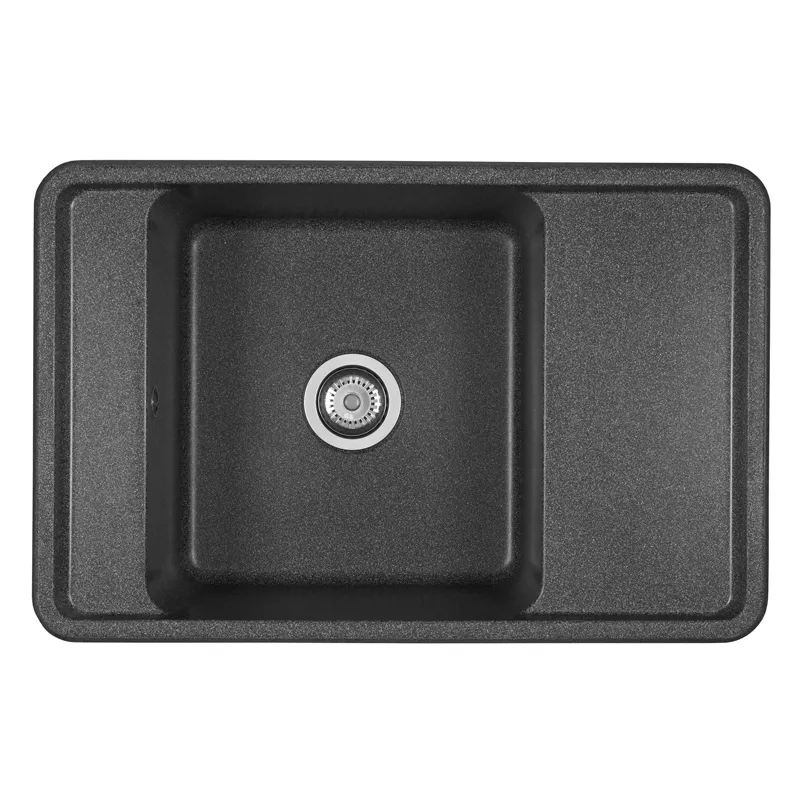 Мойка для кухни Aquaton Беллис 78 графит (1A725032BS210)