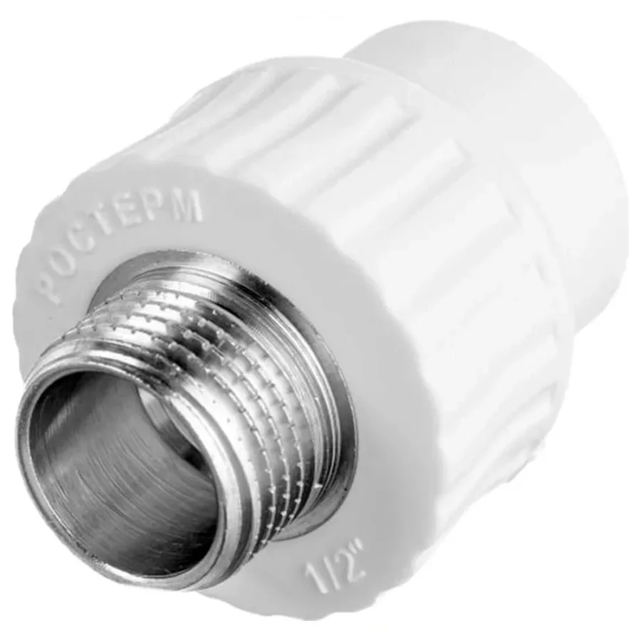 Муфта РОСТерм PPR комбинированная D20х3/4 НР