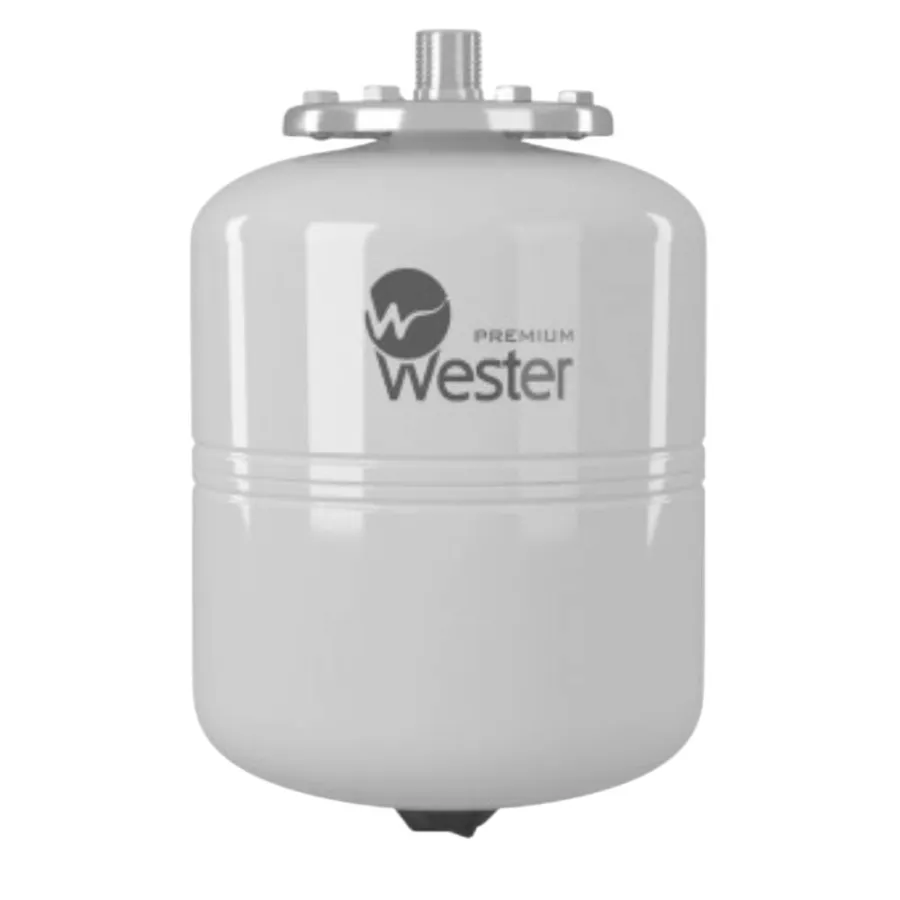 Бак мембранный Wester Premium для ГВС и гелиосистем 8л 12 бар (к/ф из нерж.), WDV8P