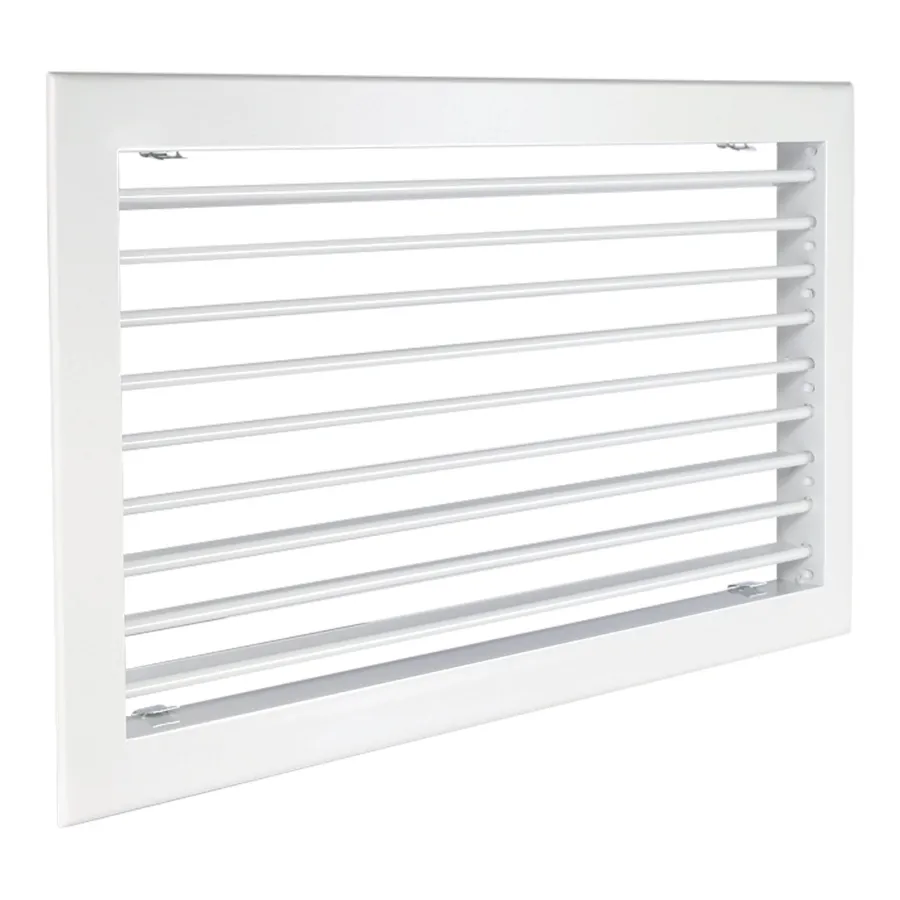 Решетка настенная однорядная SHUFT 1 WA 400x100