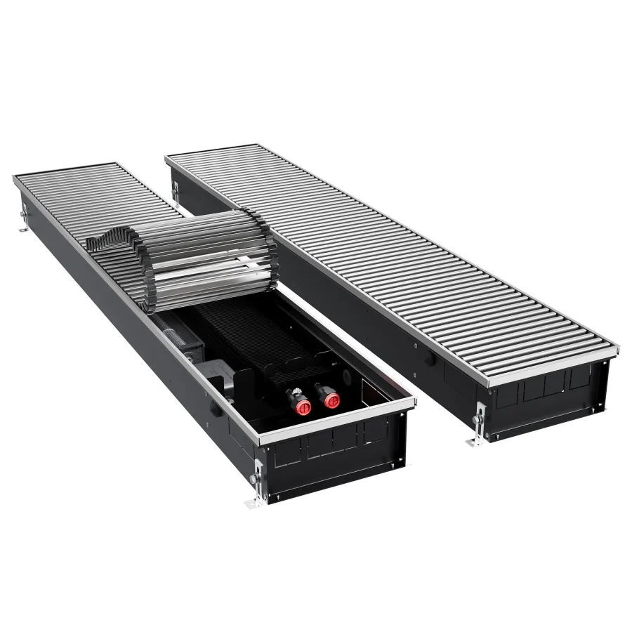 Конвектор внутрипольный Royal Thermo ATRIUM TURBO-110/250/2700-DG-U-NA