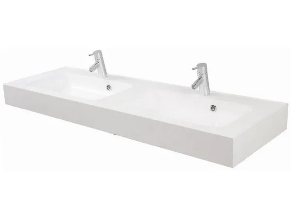 Раковина двойная AQUATON Ричмонд 1500, белая (1A70573KRD010)