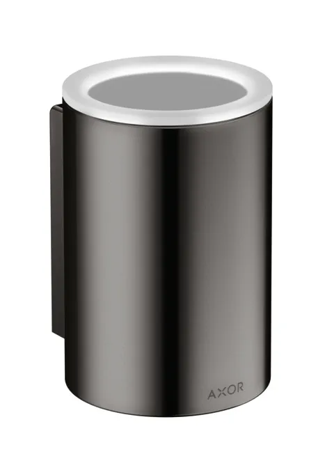 Стакан для зубных щеток AXOR Universal Circular 42804330 полированный черный хром