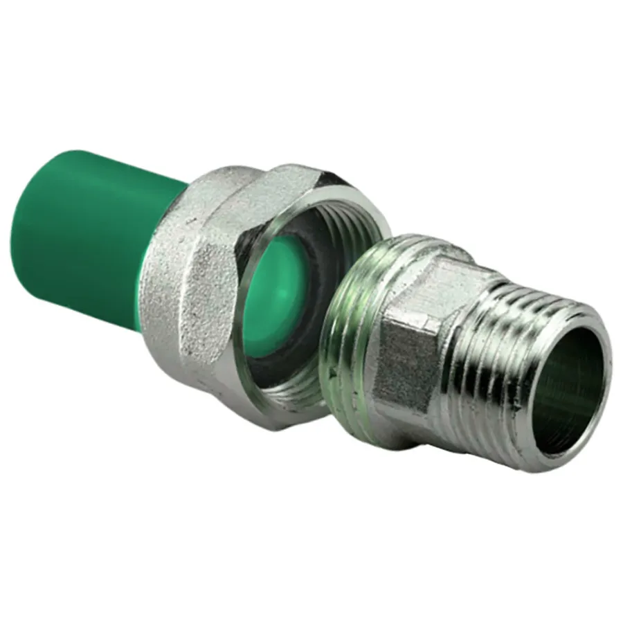Муфта комбинир. раз. ПП AntiFire D40-1"НР Green 034075