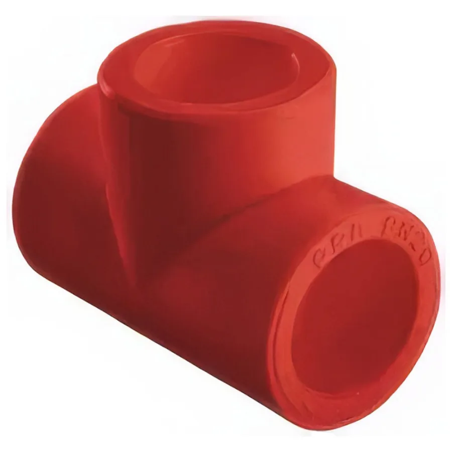 Тройник ПП AntiFire D40х40х40 Red