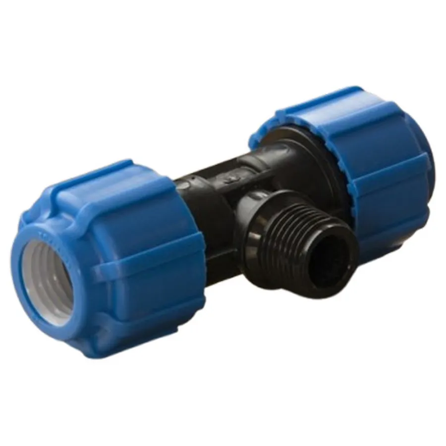 Тройник ТПК-АКВА ПНД НР 32х3/4х32, 51323432